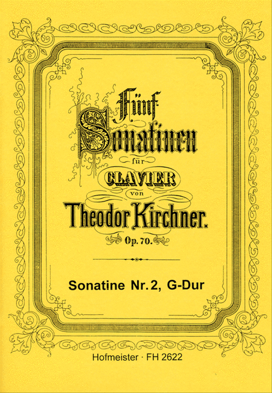 Fünf Sonatinen, op. 70 Piano Solo scores gallery preview page 1