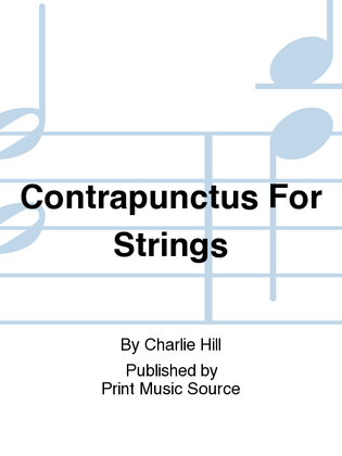 Contrapunctus For Strings