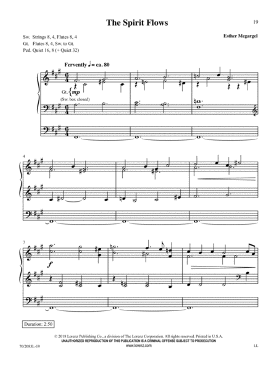 Preludes and Postludes Preludes and Postludes Organ Solo scores gallery preview page 7