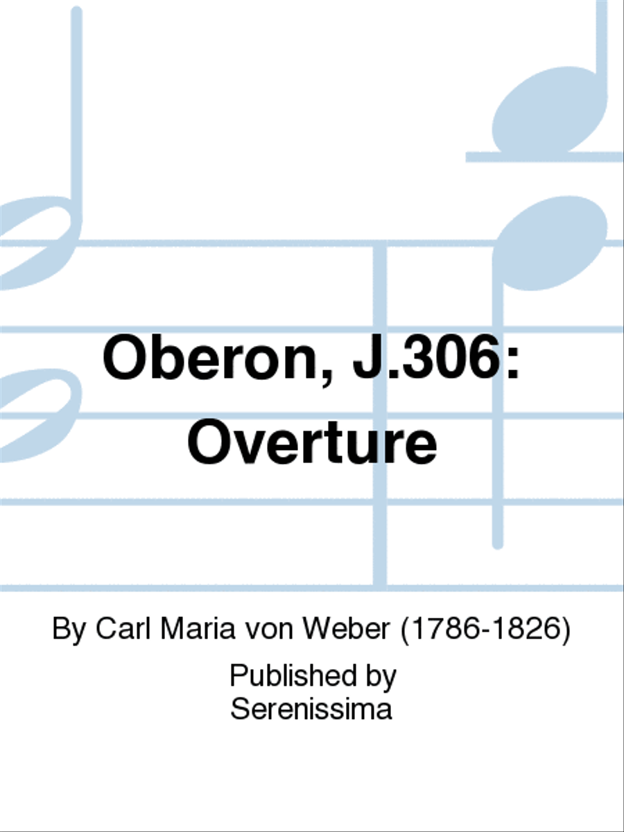 Oberon, J.306 Orchestra scores gallery preview page 1