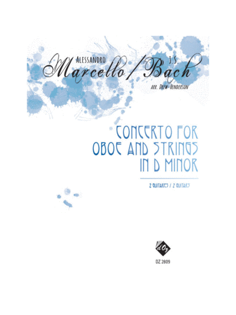 Concerto for Oboe and Strings in D minor