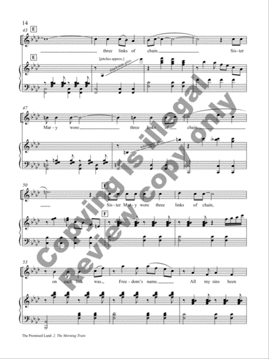 The Promised Land Orchestra scores gallery preview page 12