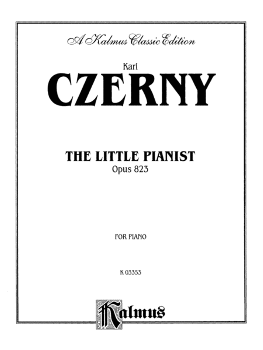 Little Pianist, Op. 823 Piano Method scores gallery preview page 2