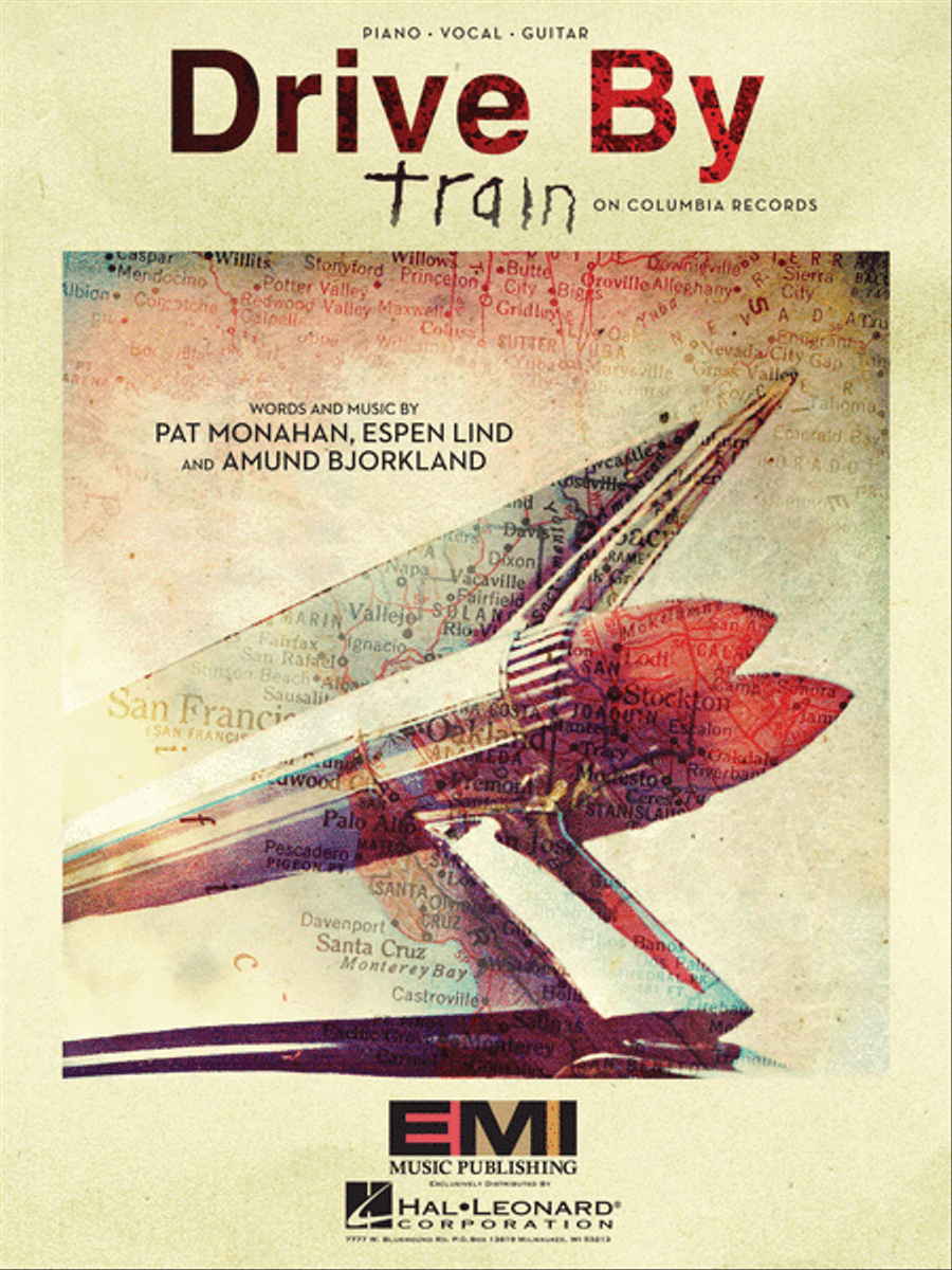Drive By Piano, Vocal, Guitar scores gallery preview page 1