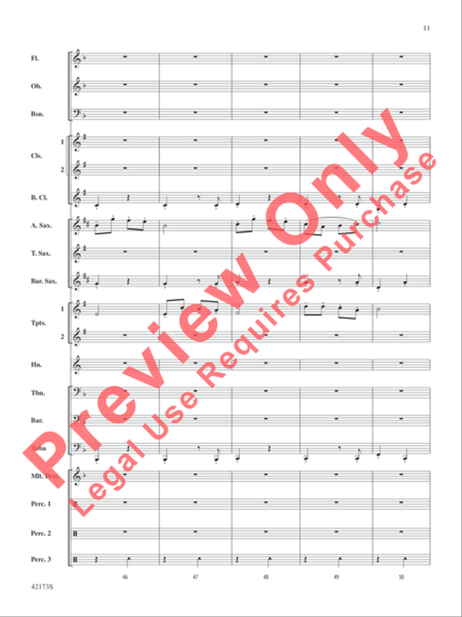 Jingle Band! Concert Band scores gallery preview page 4