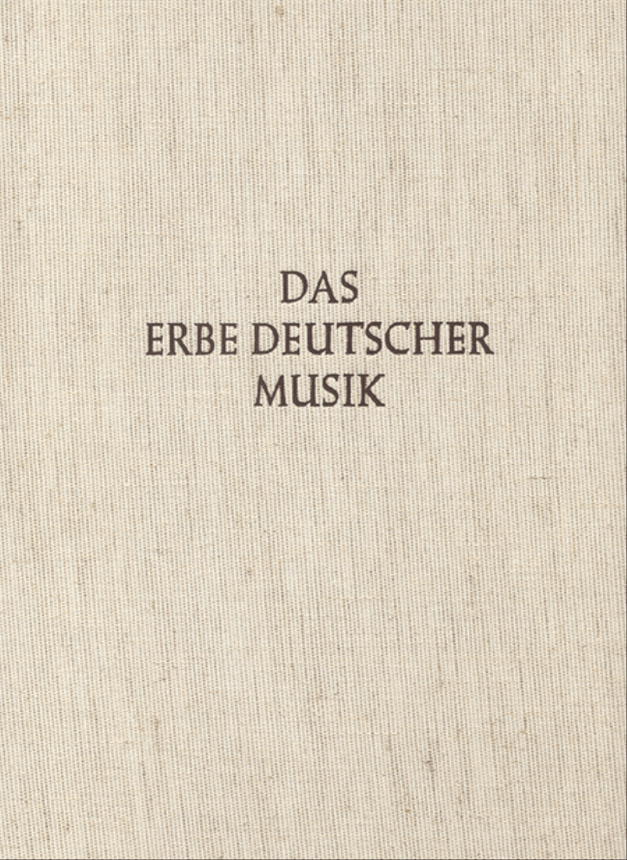 Das Buxheimer Orgelbuch. 27 freie und 229 intavolierte Kompositionen des 15. Jahrhunderts. Teil III. Das Erbe Deutscher Musik VII/9