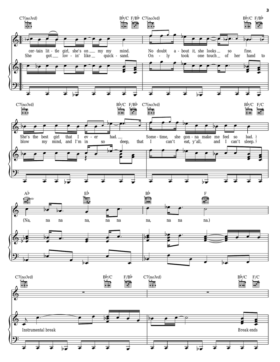 Hush Guitar scores gallery preview page 3