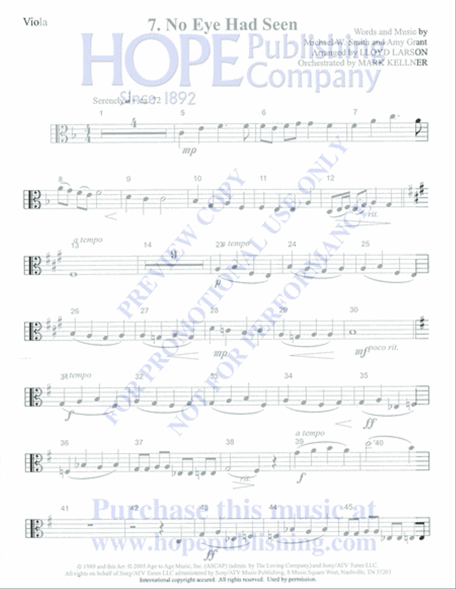 Emmanuel Emmanuel Orchestra scores gallery preview page 354