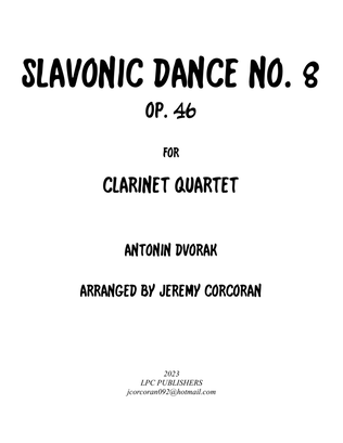 Book cover for Slavonic Dance Op. 46 No. 8