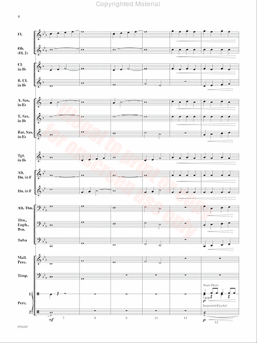 Mythos Concert Band scores gallery preview page 5