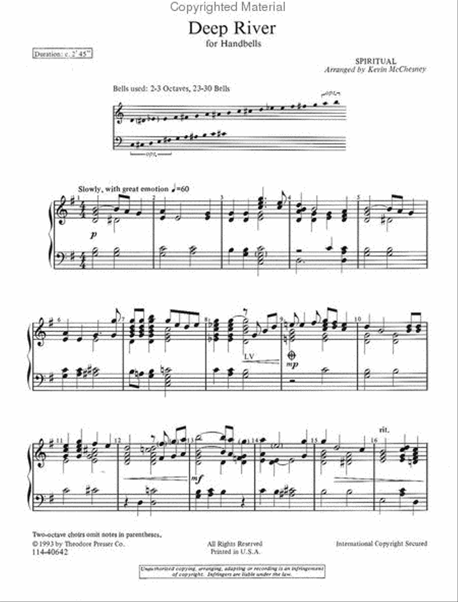 Deep River Chamber Music scores gallery preview page 2