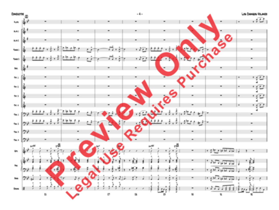 Los Changos Volando Jazz Ensemble scores gallery preview page 7