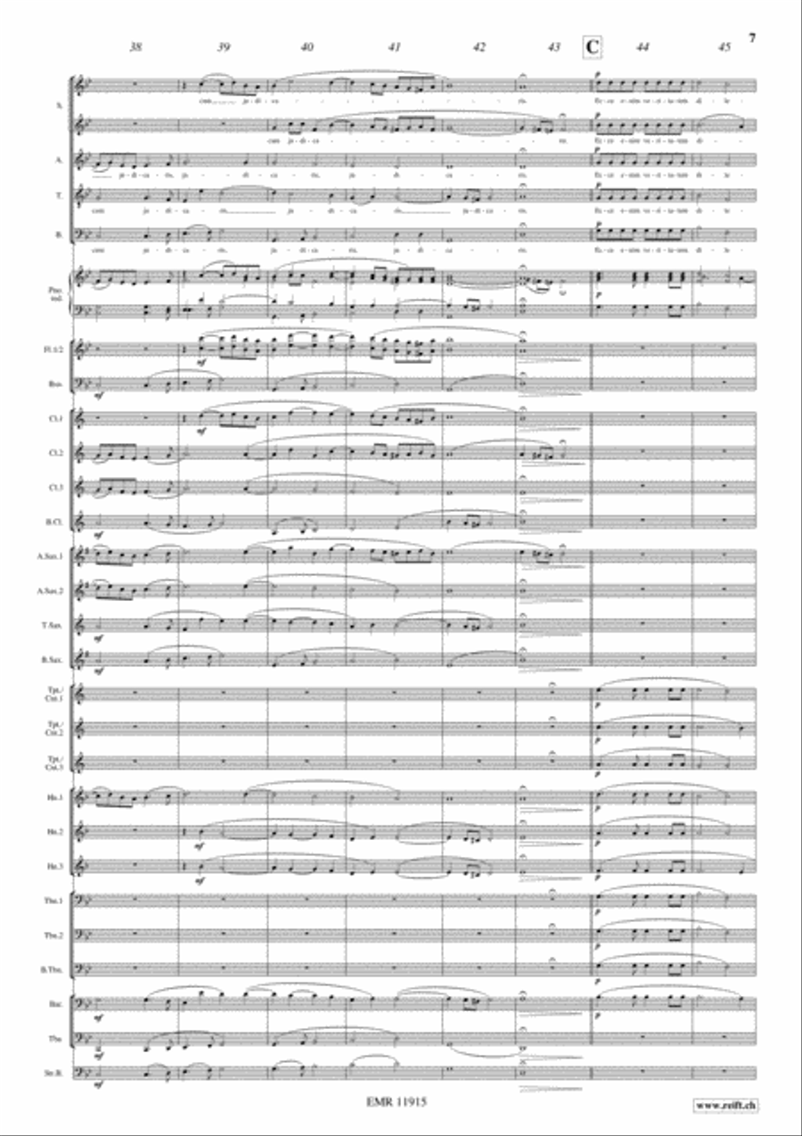 Miserere 4-Part scores gallery preview page 7