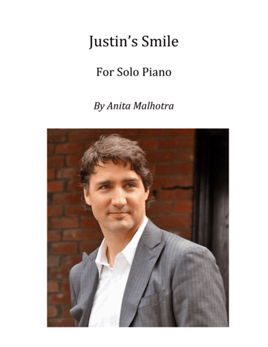 Justin's Smile (for Piano) Piano Solo scores gallery preview page 1