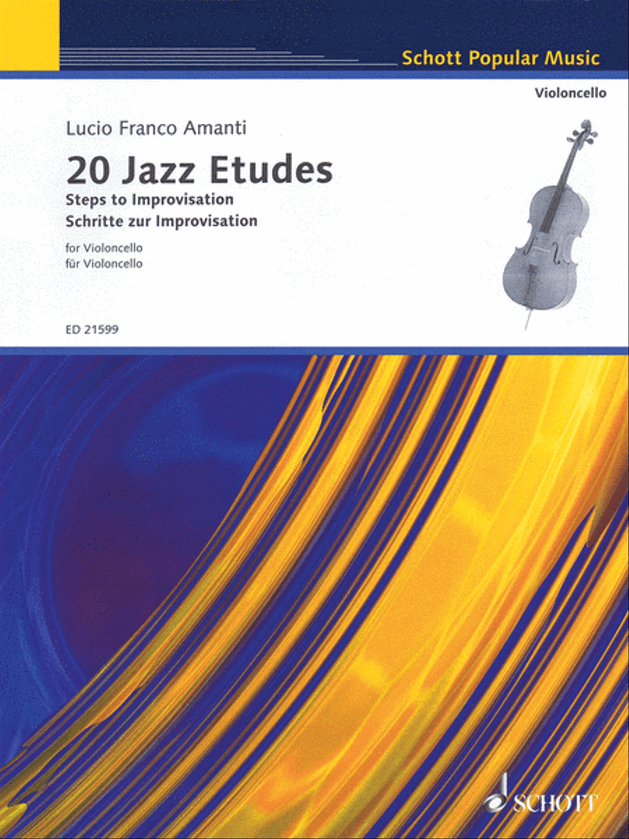 20 Jazz Etudes: Steps to Improvisation Cello Solo scores gallery preview page 1