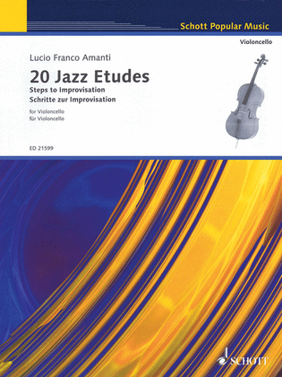 Book cover for 20 Jazz Etudes: Steps to Improvisation