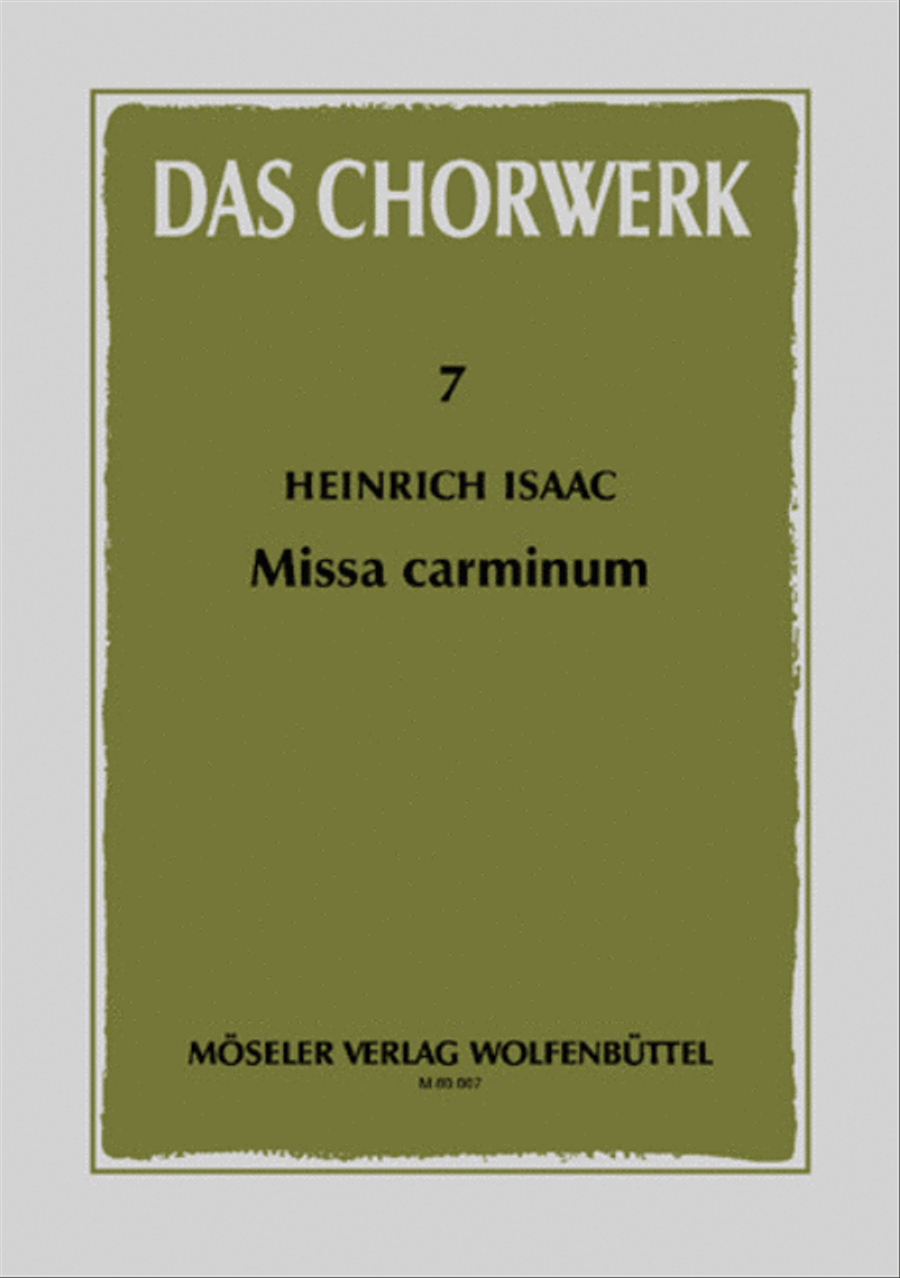 Missa carminum Mixed Choir scores gallery preview page 1