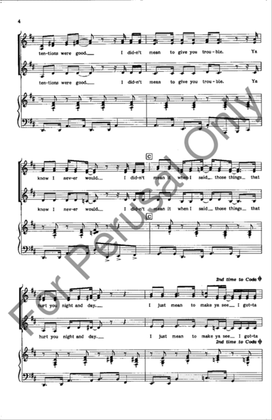 I Didn't Mean It I Didn't Mean It SSA scores gallery preview page 4