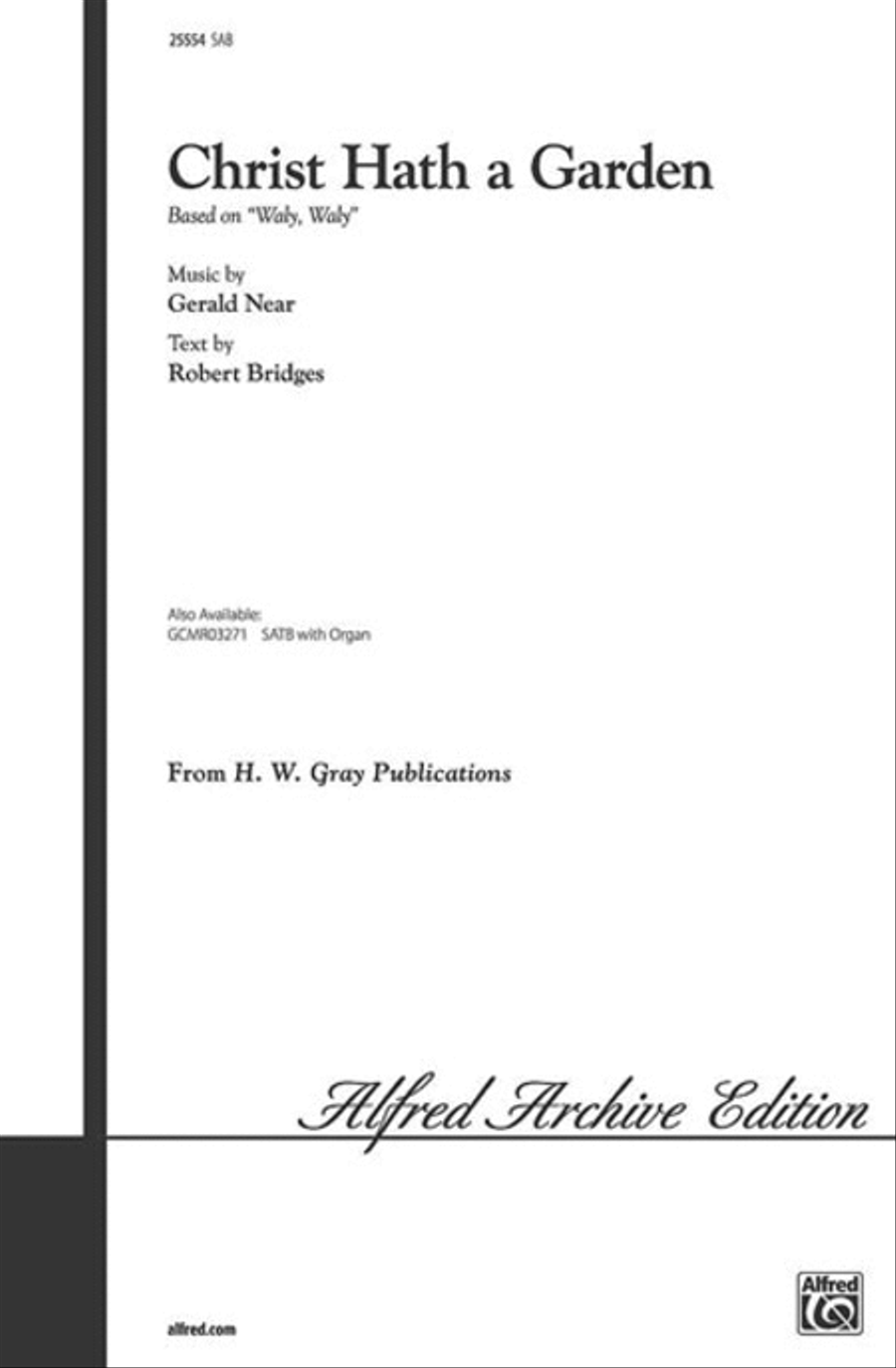 Christ Hath a Garden 3-Part scores gallery preview page 1