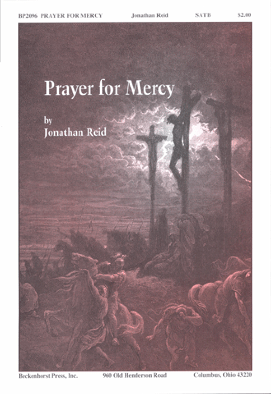 Prayer for Mercy Prayer for Mercy 4-Part scores gallery preview page 1
