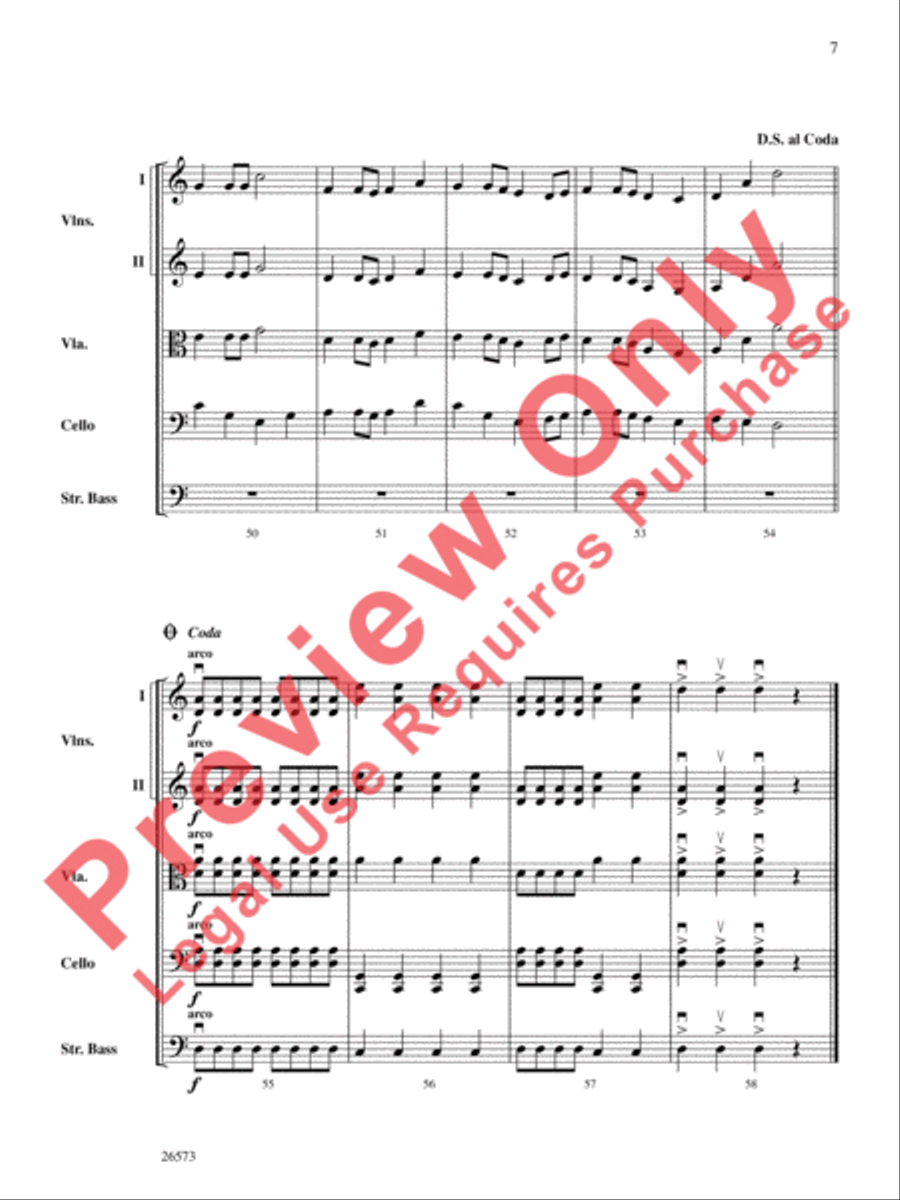 King's Court King's Court String Orchestra scores gallery preview page 8