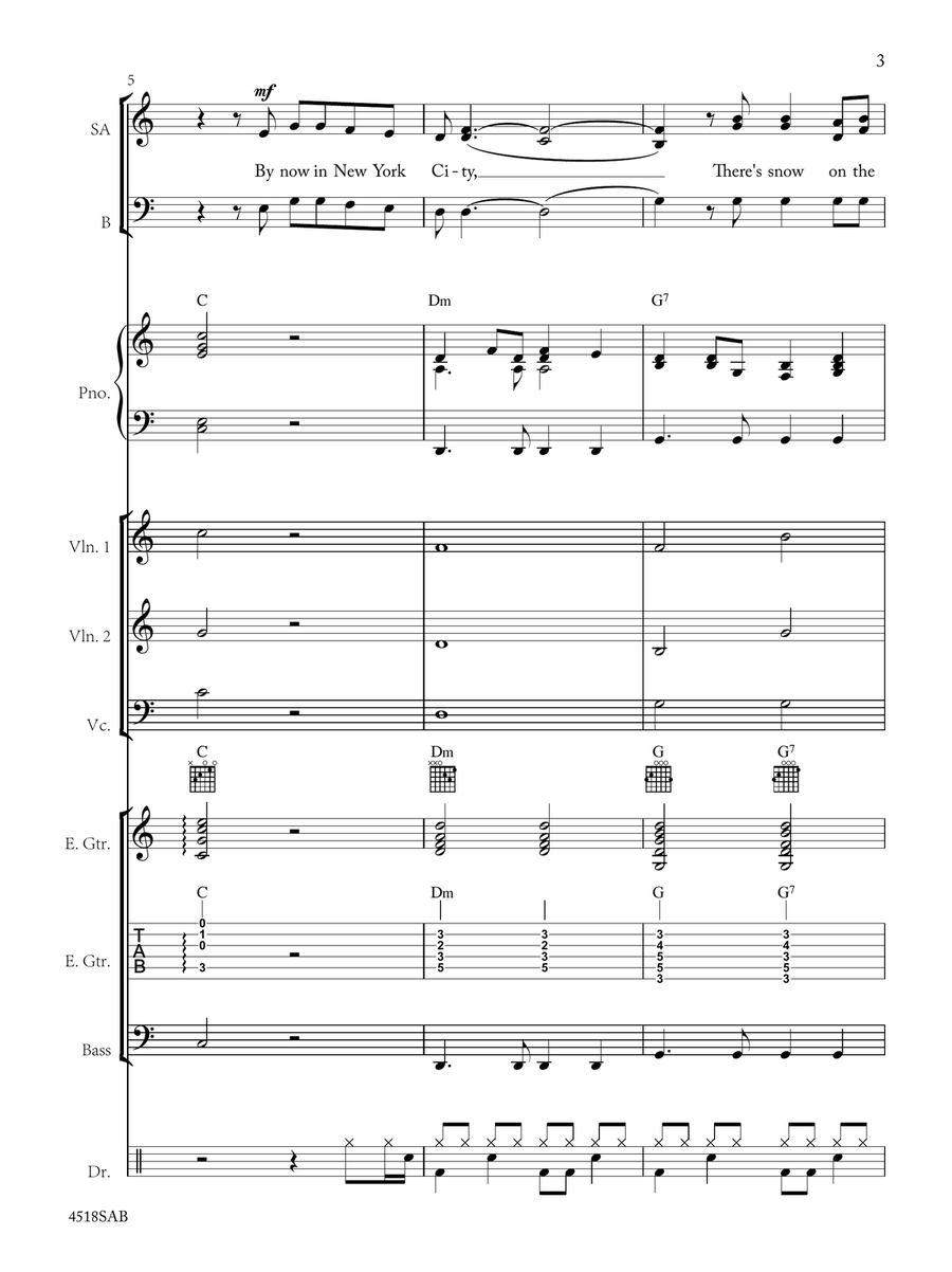 Christmas In Dixie 3-Part scores gallery preview page 3