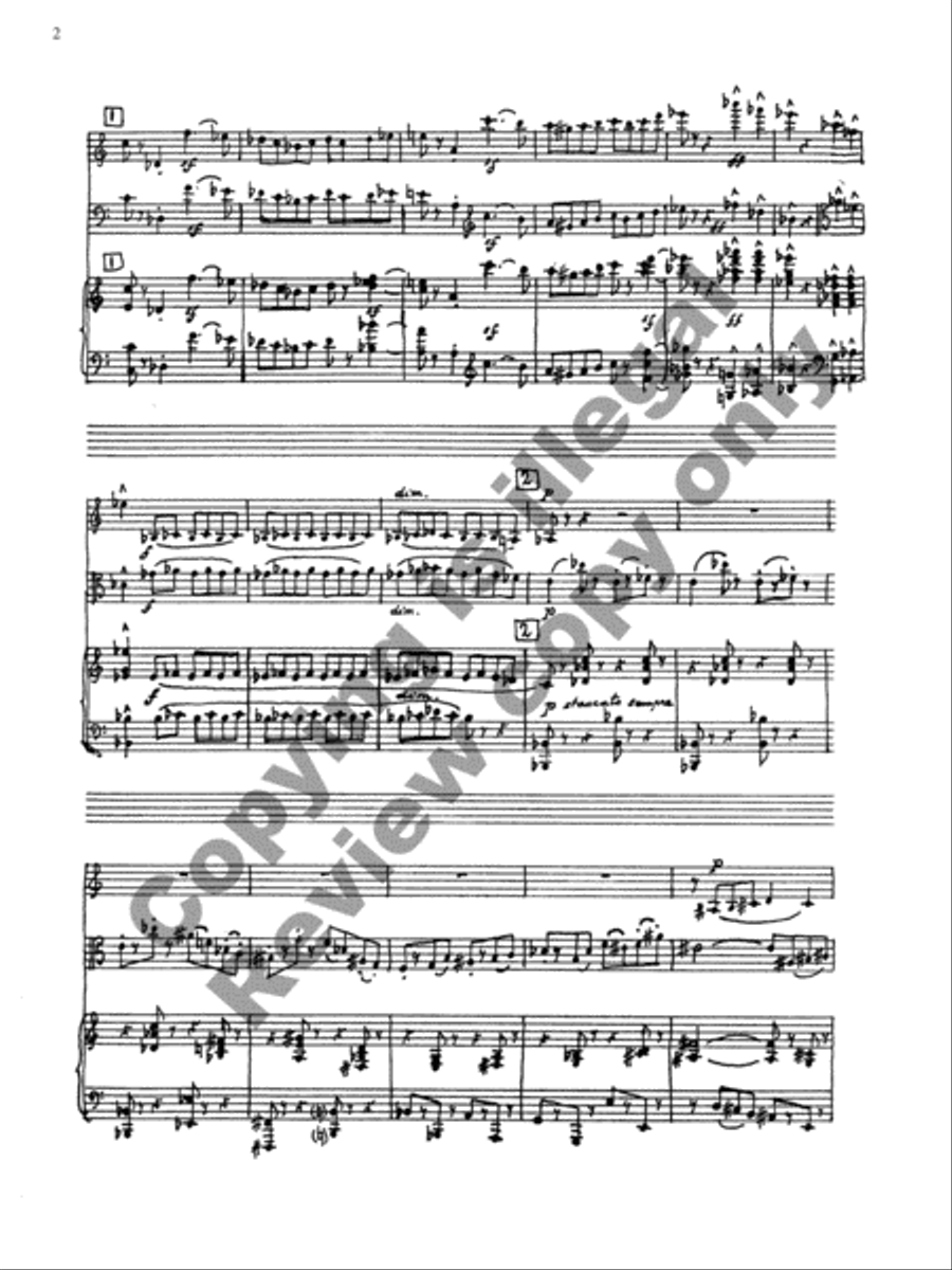 Trio Trio Piano Trio scores gallery preview page 4