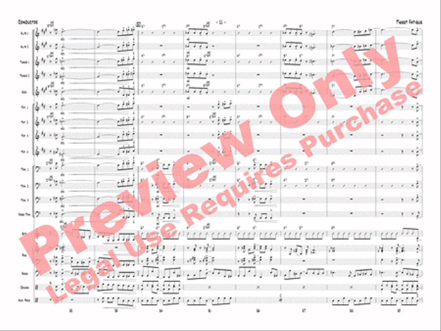 Tweet Fatigue Tweet Fatigue Jazz Ensemble scores gallery preview page 34