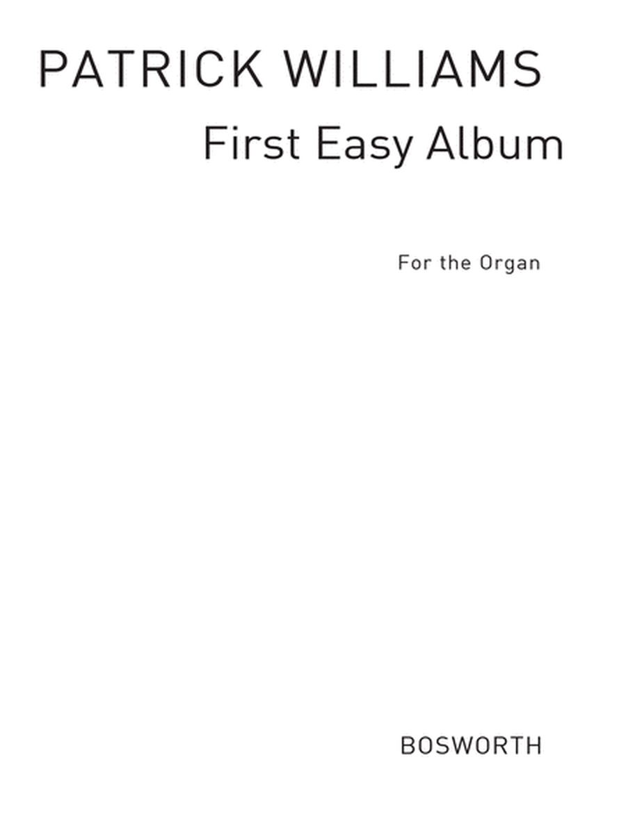 First Easy Album For The Organ