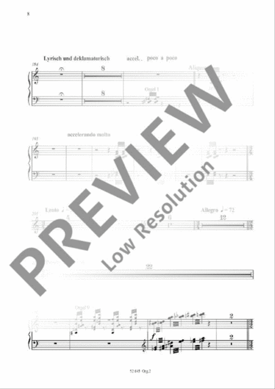 La Révolte des Orgues Organ scores gallery preview page 21