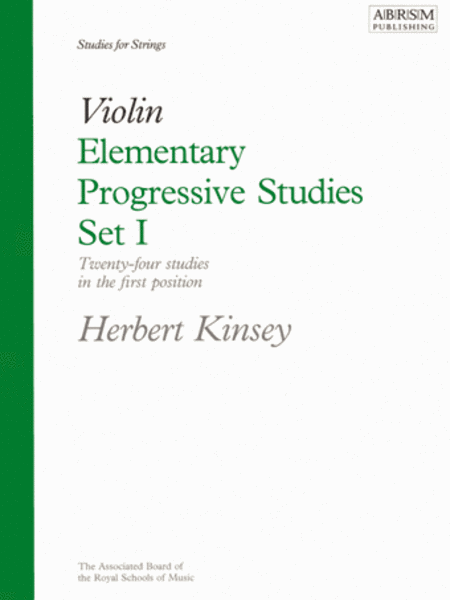 Elementary Progressive Studies, Set I for Violin