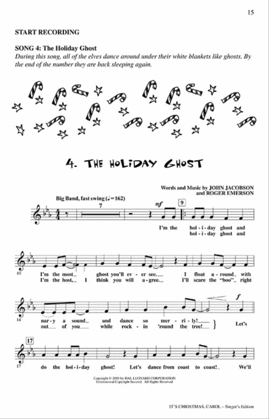 It's Christmas, Carol! Choir scores gallery preview page 5