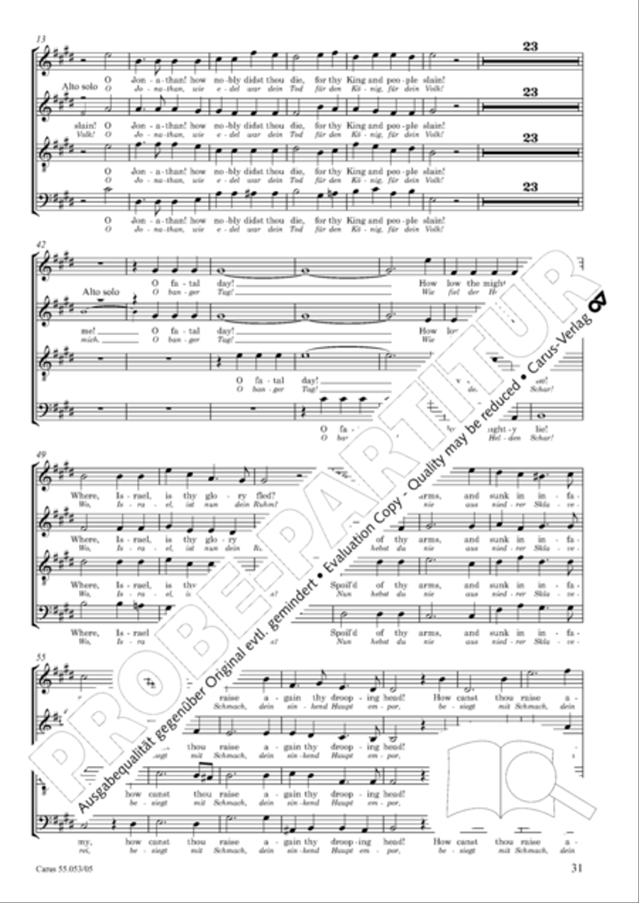 Saul Saul SSATB scores gallery preview page 32