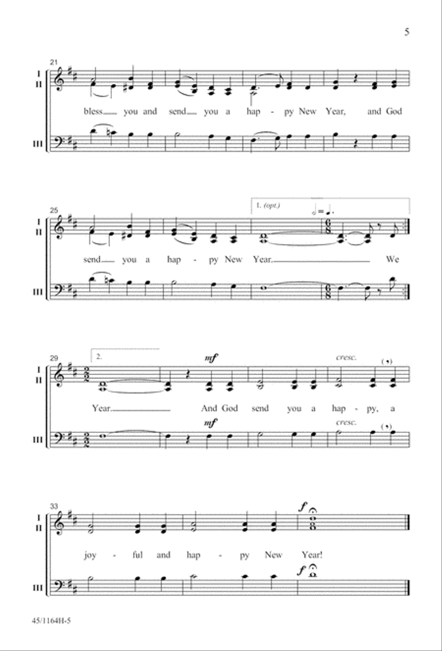 A-Caroling We Go! 3-Part scores gallery preview page 5