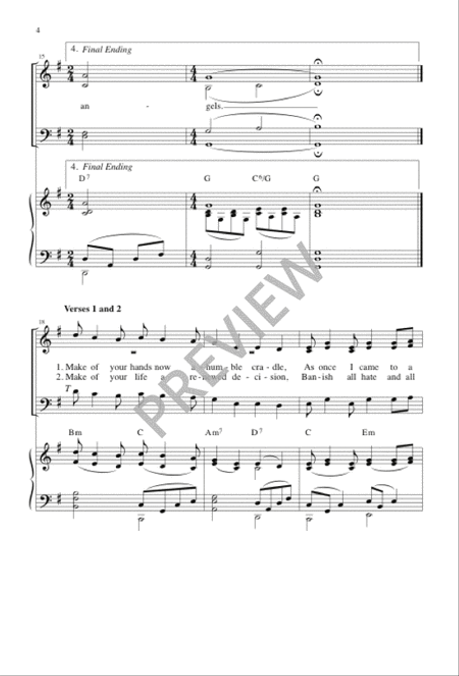 Come to the Feast Divine Come to the Feast Divine 4-Part scores gallery preview page 5
