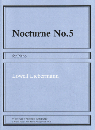 Book cover for Nocturne No. 5