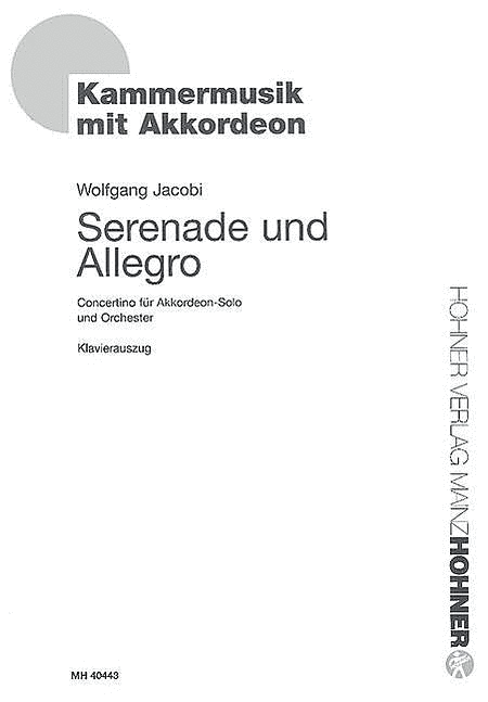Jacobi W Serenade Und Allegro (ep)