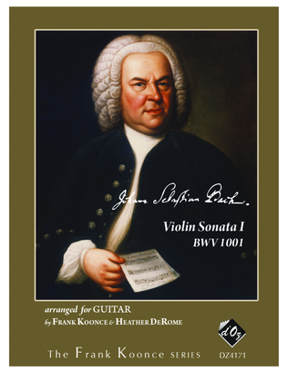 Book cover for Violin Sonata I, BWV 1001