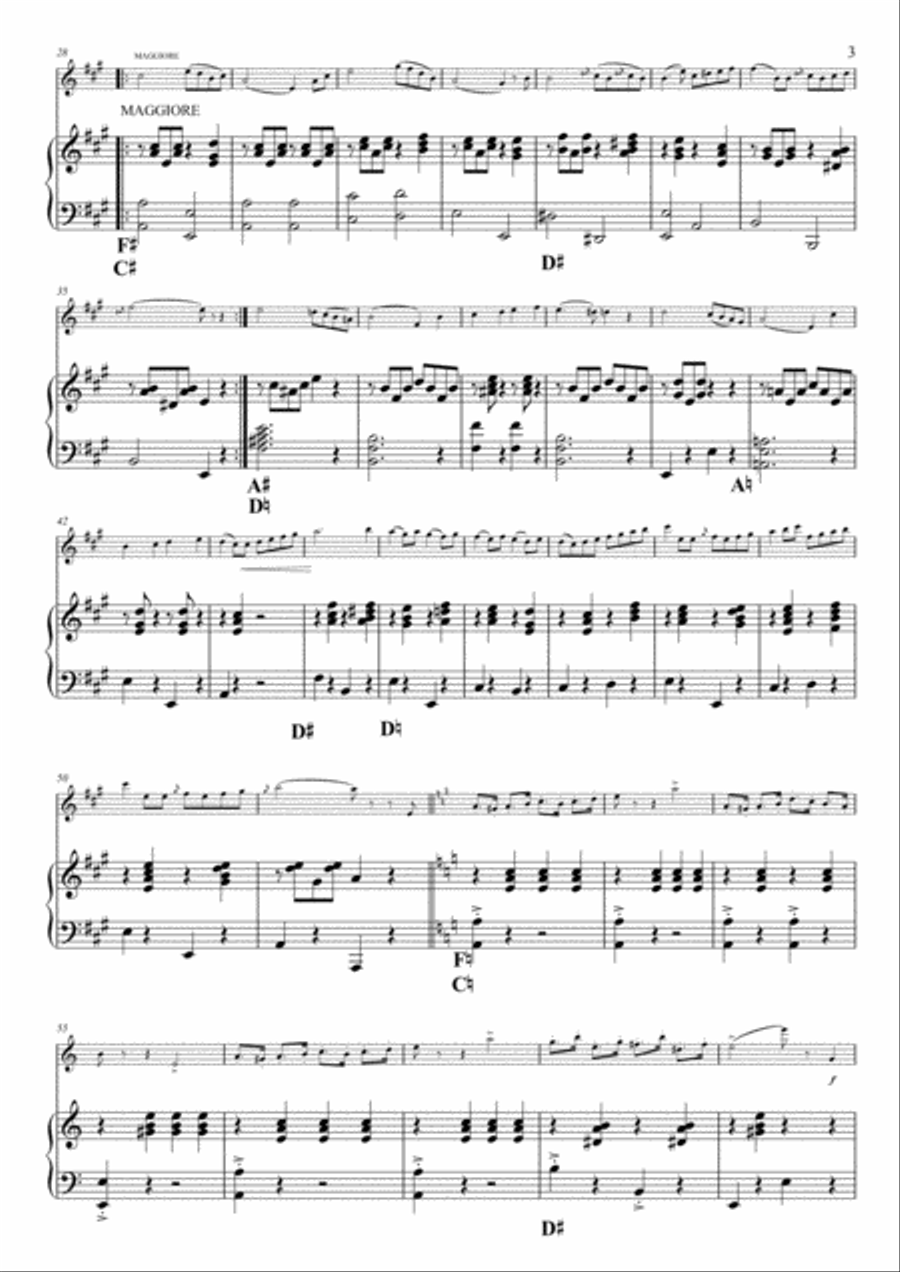 Centone di Sonate No. 1 & 3 String Duet scores gallery preview page 4