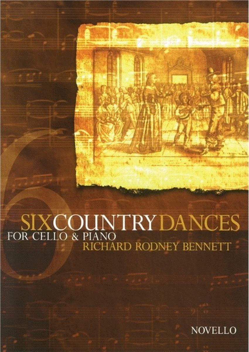 Bennett 6 Country Dances Cello/Piano