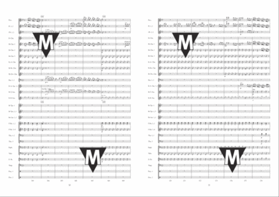 Il Barbiere di Siviglia Concert Band scores gallery preview page 14