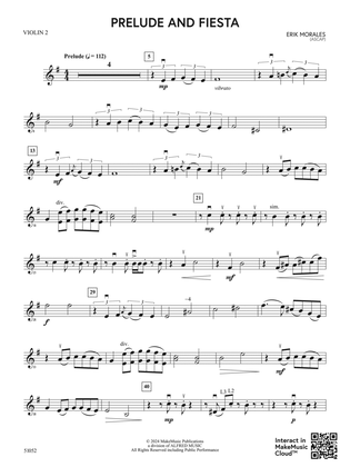 Prelude and Fiesta: 2nd Violin