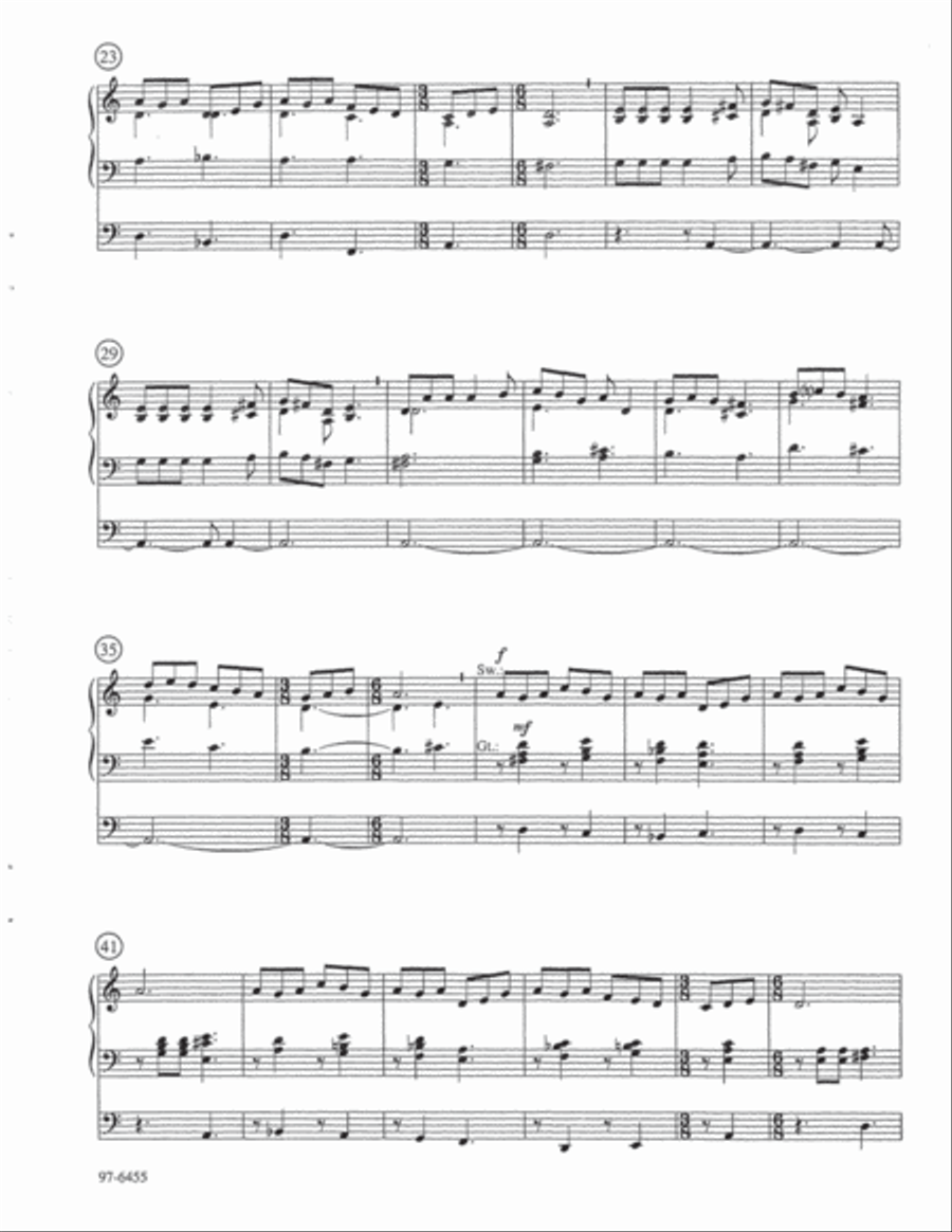 Gather Us In Organ scores gallery preview page 3