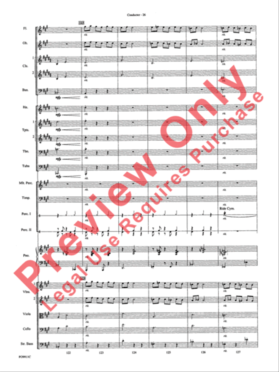 A Charlie Brown Christmas Full Orchestra scores gallery preview page 29