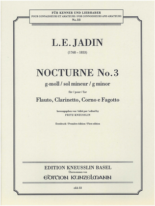 Book cover for Nocturne no. 3