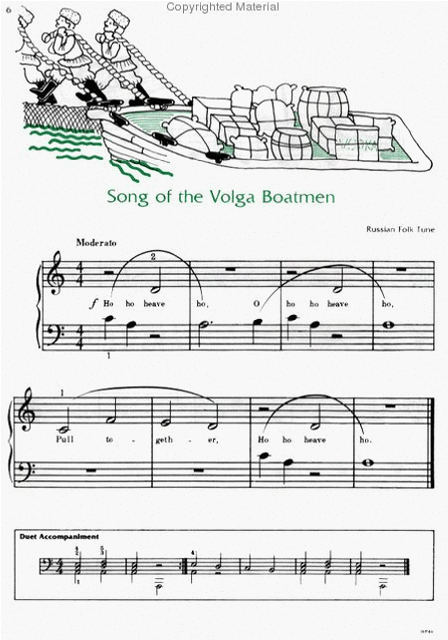 Folk Tune Favorites, Primer Piano Method scores gallery preview page 3