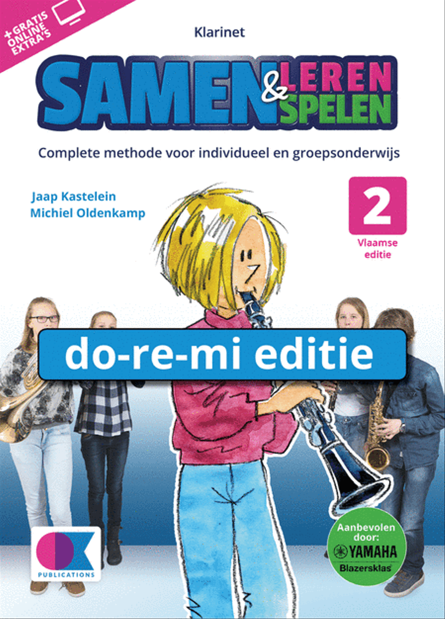 Samen Leren Samenspelen Vlaams Deel 2 Clarinet Solo scores gallery preview page 1