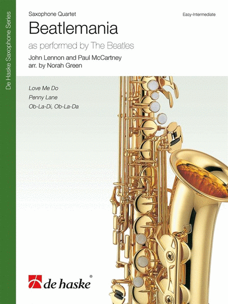 Beatlemania Saxophone Quartet - Sheet Music