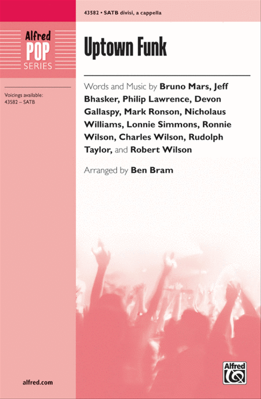 Uptown Funk 4-Part scores gallery preview page 1