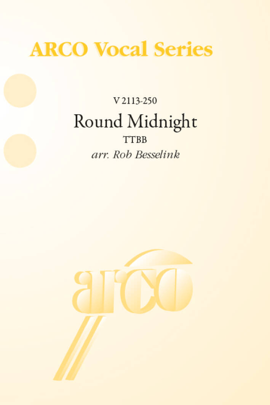 Round Midnight Round Midnight TTBB scores gallery preview page 1